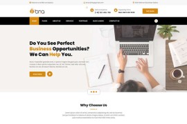 通用型互联网公司网站开发html网站模板