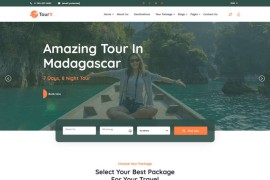 旅游旅行社旅游攻略html网站模板