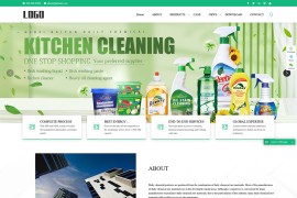 （响应式）英文外贸日用百货pbootcms网站模板