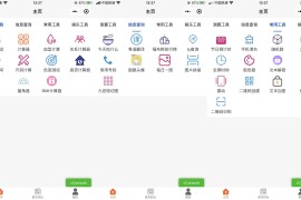 实用工具箱小程序模板 带流量主