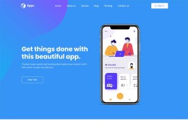 手机软件app介绍展示官网html网站模板