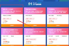 1元买1年阿里云主机+木马查杀