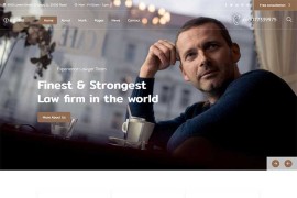 法律咨询律师事务所网站html模板