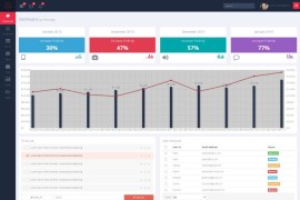 cms管理系统后台模板 Atomios7风格后台html模板