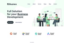 通用型品牌推广策划公司html模板