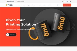 广告设计印刷平面设计公司html网站模板