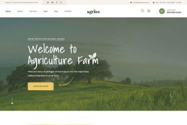 生态有机农场HTML网站模板