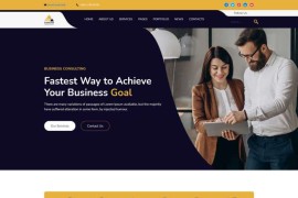 商业策划公司咨询html网站模板