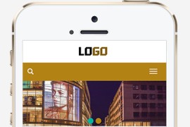 响应式木托盘pbootcms网站模板