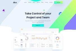 SEO网站推广数据分析营销公司网站html模板