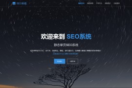 SEO站群系统源码 免授权版 单页关键词排名网站源码