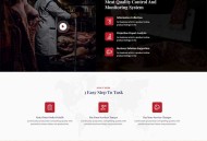 响应式有机肉食品类网页模板